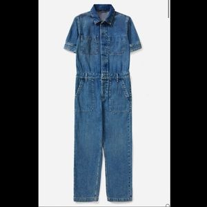 NWT! Everlane The Super-Soft Summer Jean Coverall Jumpsuit